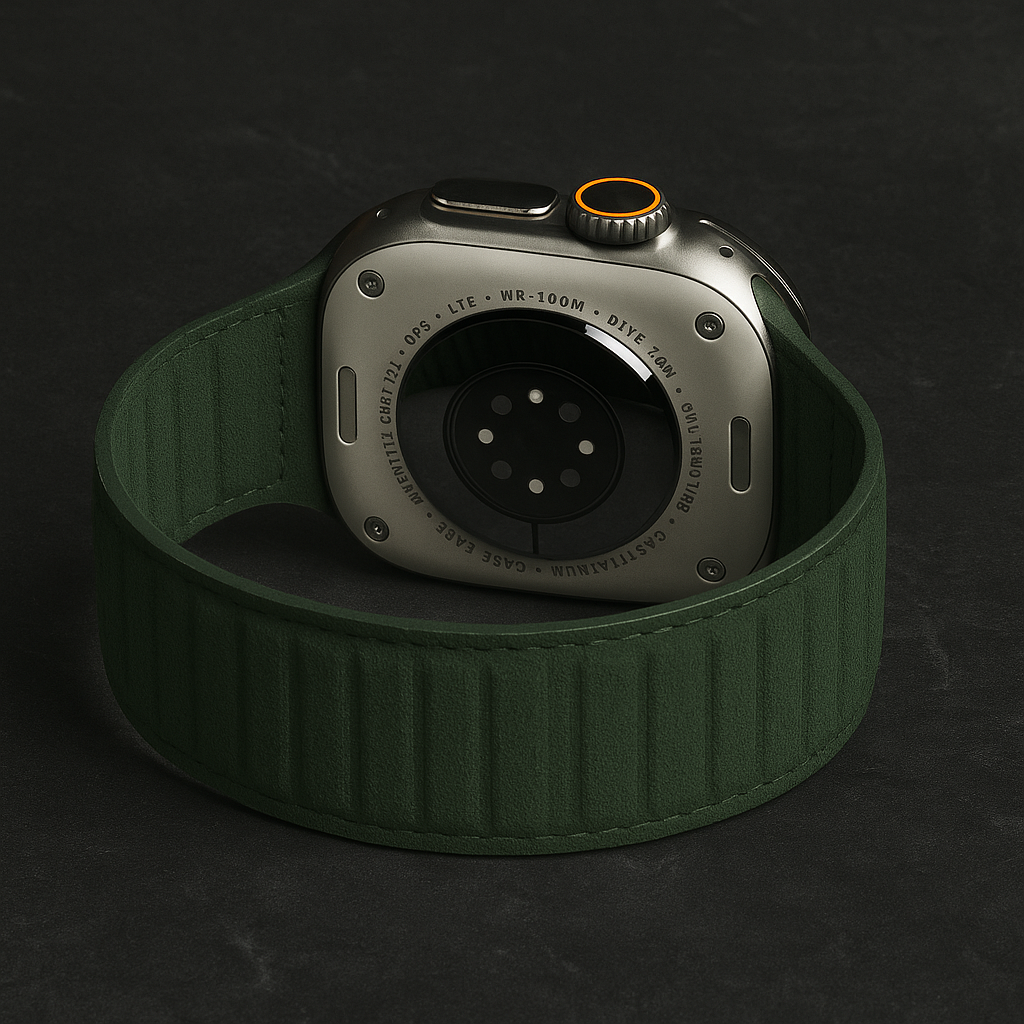 Alcantara Apple Watch Bandje