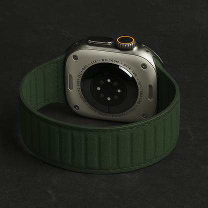 Alcantara Apple Watch Bandje