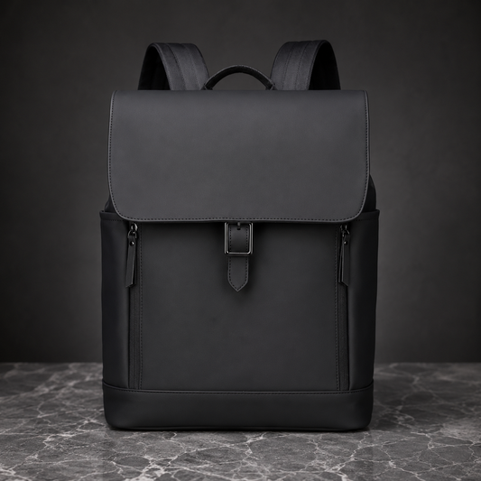 Business Backpack - Rugtas voor heren - Vegan Leer