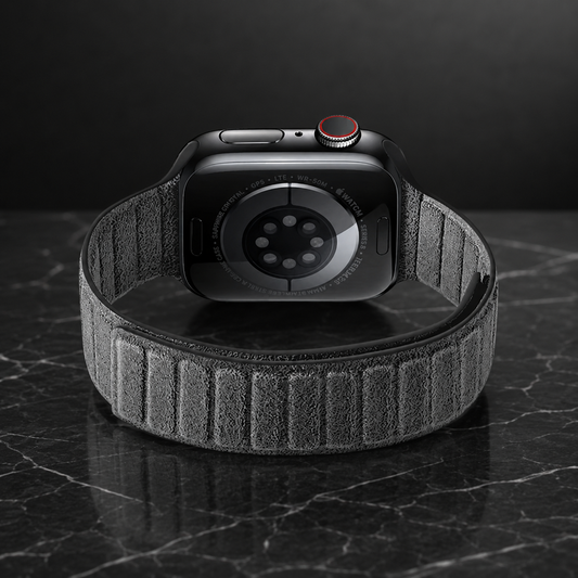 Alcantara Apple Watch Bandje – Italiaans Alcantara – Luxe Comfort & Design