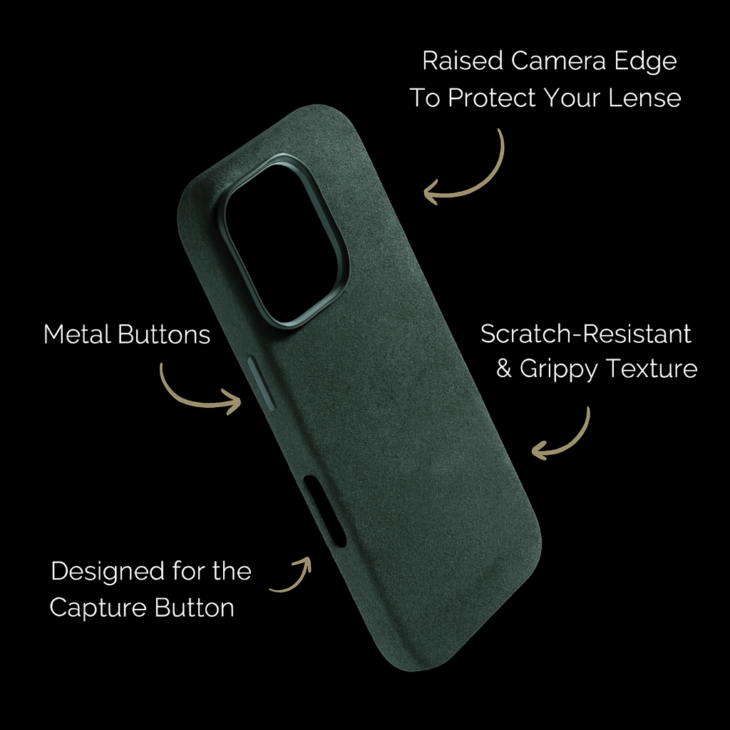 Alcantara Iphone Hoesje