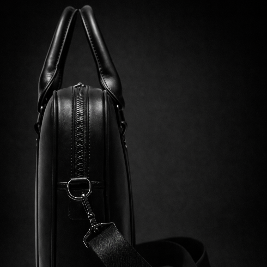 Laptoptas - Aktetas - Laptoptas Mannen - Vegan Leer