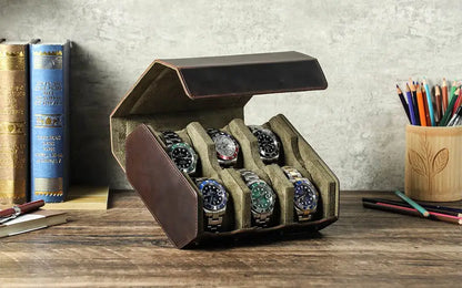 Leren Horlogerol Bruin