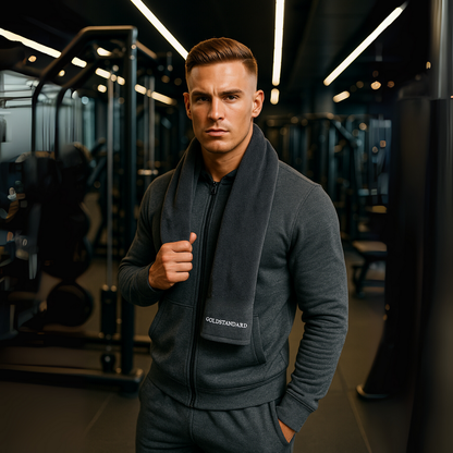 Microvezel Sporthanddoek met Rits